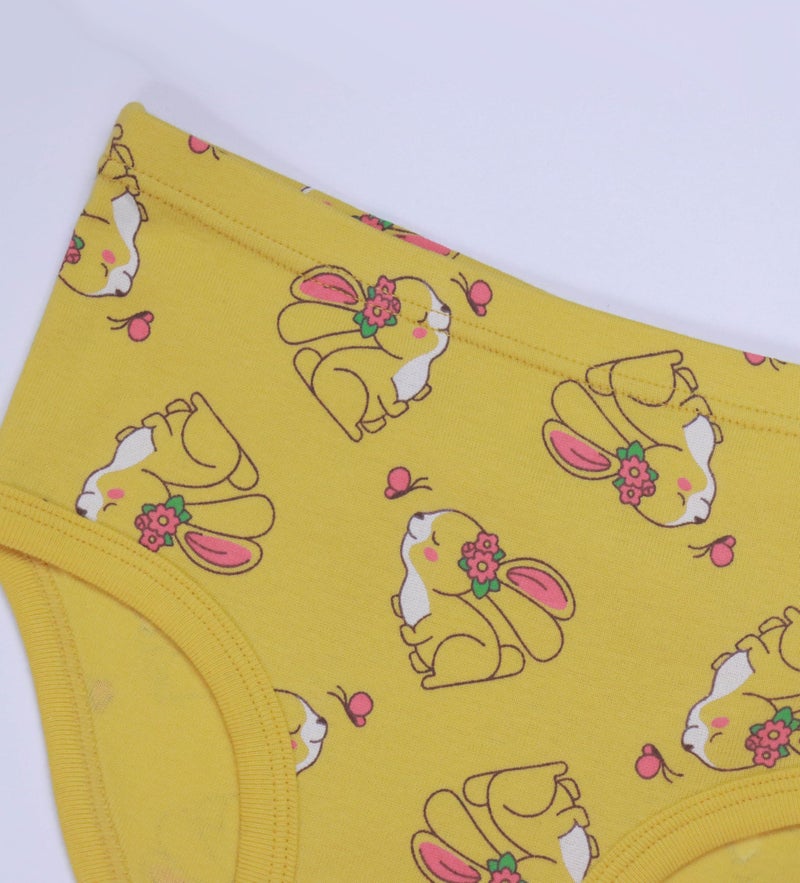 Boboking Girls Soft Briefs Little Kids Girls Comfortable Underwear (Pack of 6) 9/10y - Image 3